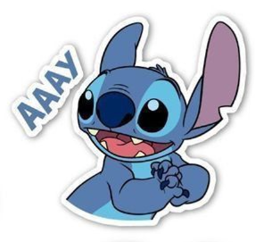 stitch يوجد اكثر من شكل
