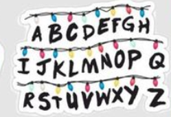 stranger things stickers يوجد اكثر من شكل