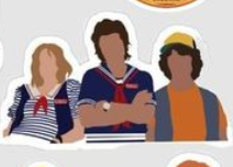 stranger things stickers يوجد اكثر من شكل