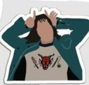 stranger things stickers يوجد اكثر من شكل