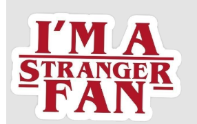 stranger things stickers يوجد اكثر من شكل
