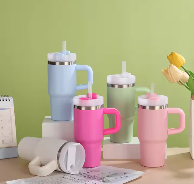 stainless steel mug 14oz + printing or laser engraving